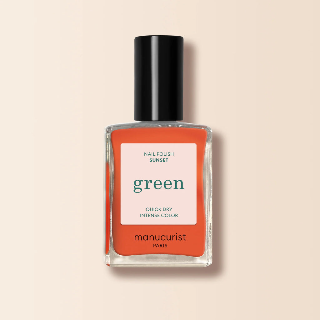 Green Sunset – Veganer Nagellack in leuchtendem Orange